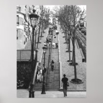 Montemarte Paris affisch