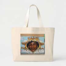 Montreal grafitti hänger lös tote bags