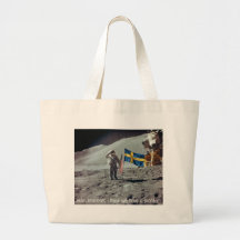 moonwalk Schweden Tote Bag