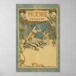 Moore Theatre, Seattle, Washington Affischer