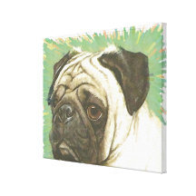 Mops Canvasdukar Med Gallerikvalitet