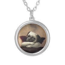MopsCherubs som inspireras av Raphael Anpassningsbar Halsband