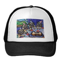 mopssommarfödelsedagsfest trucker keps