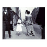 Mor 1880 + Dotter i Boston Vykort