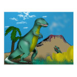 Mor- och babyDinosaur Vykort