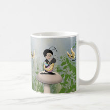 Mor och barn kaffe koppar