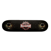 Mördaresten & rulle - formgivare 7 3/4" däcket - S Skateboard Decks