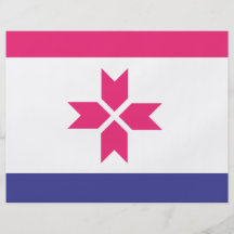 MOrdvinia flagga Flyg Blad