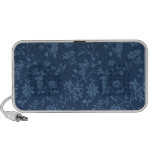 Mörk - blåttDenimblommigt iPhone Högtalare