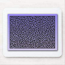Mörk - blåttMaze Mus Mattor