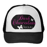Mörk chokladhatt keps