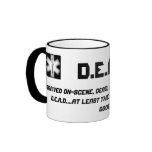 Mörk humormugg för D.E.A.D EMS