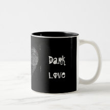 Mörk kärlekmugg