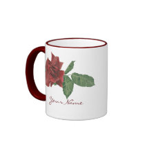 Mörk - röd rosmugg