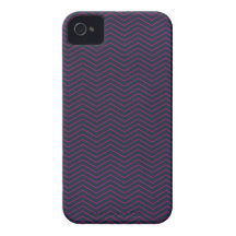 MÖRKA PURPURFÄRGADE ROSA SICKSACKAR OPTISK IL för  Case-Mate iPhone 4 Cases