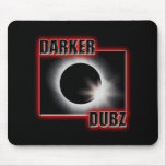 MÖRKARE röd Dubstep dub för DUBZ Musmatta
