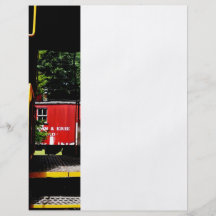 Morristown & Erie Caboose Full Färg Flygblad