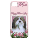 Mors dag - rosa tulpan - Havanese iPhone 5 Fodraler