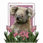 Mors dag - rosa tulpan - Koala Cut Outs