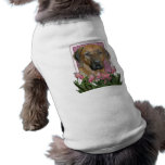 Mors dag - rosa tulpan - Rhodesian Ridgeback Djur Shirt