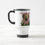 Mors dag - rosa tulpan - Rhodesian Ridgeback Kaffe Koppar