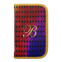 Mosaisk röd Rickshawfolio Personlig Almanacka