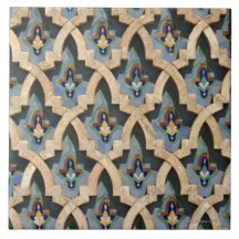 Mosaisk vägg, Hassan II Moské-Casablanca Keramiska Plattor