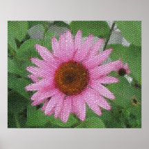Mosaiskt tryck affischer