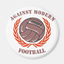 Mot modern fotboll kylskåps magneter
