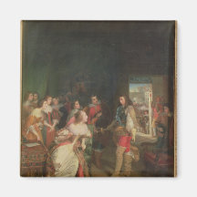 Möta mellan Louis II de Bourbon Kylskåpmagneter
