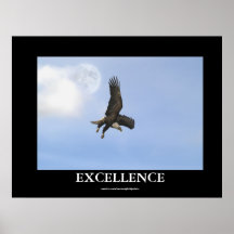 Motivational affisch för utmärkthetörn