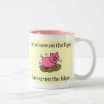 motivational mugg för dieters