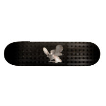 Motocrossen piskar; Kall svart Skateboard Deck