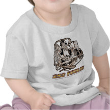 Motor för 283 Fuelie Corvette T Shirts