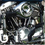Motor för 67 Shovelhead Cut Outs