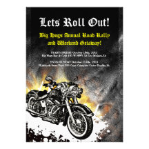Motorcykelbikervägen samlar händelseinbjudan