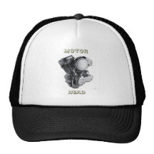 motorisk panhead b9_3, motoriskt, huvud trucker keps