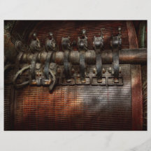 Motorized Steampunk - Custom Flyer