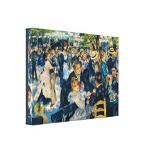Moulin de la Galette vid Pierre-Auguste Renoir Kanvasdukar Med Gallerikvalitet