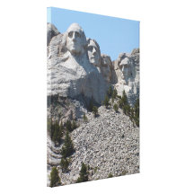 Mount Rushmore porträtt sträckt kanvastryck