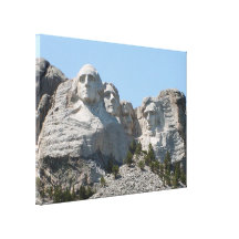 Mount Rushmore Sträckt Kanvastryck