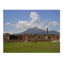 Mount Vesuvius Pompeii Vykort