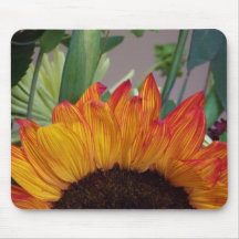 Mousepad brännhet solros musmatta