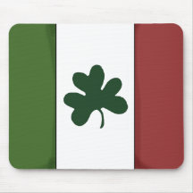 Mousepad-Flagga-Shamrock-Irländare Irland Musmatta