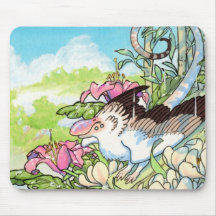 Mousepad för fågelödlachimera mus mattor
