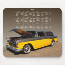 Mousepad för ~ för klassikervagnkalender musmatta