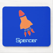 Mousepad för legitimation för KarateKat-raket Mus Matta