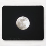 Mousepad - fullmåne på klar natthimmel musmattor