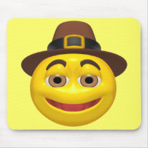 Mousepad - happy thanksgiving vallfärdar musmattor