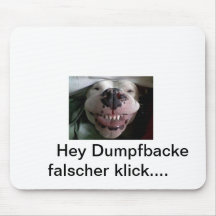 Mousepad,Hundebild,Spruch